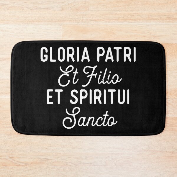 Item preview, Latin prayer designed and sold by Youmytype.