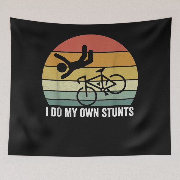 Item preview, I Do My Own Stunts - Shirt Bike Lovers  designed and sold by begin-again.