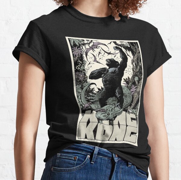 Kong skull store island t shirt