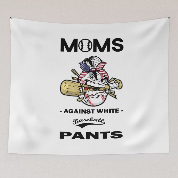 Item preview, Moms Against White Pants Funny Baseball Mom Joke designed and sold by alfa-rouk.