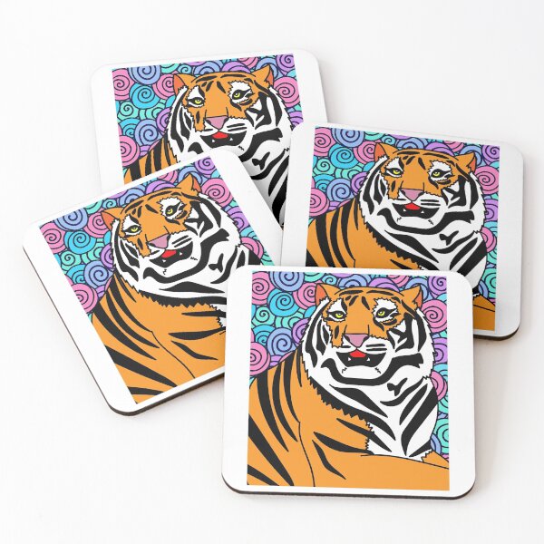 Item preview, Patty Tiger Wild Animals designed and sold by flofin.