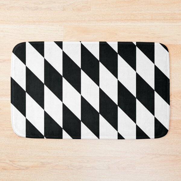 Item preview, Checkered Rhomboids "Transparent-Black" designed and sold by MHich.