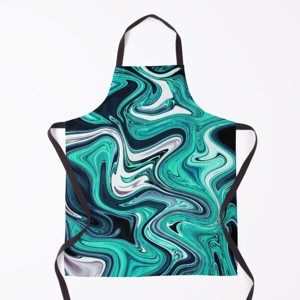 Item preview, Cozy Turquoise in Abstract Liquid designed and sold by Flydea.
