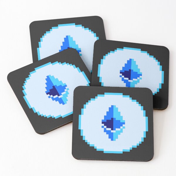 Item preview, Ethereum crypto. Pixel art designed and sold by Glucka.