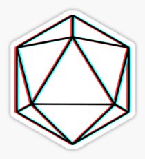 Odesza - Cyan/Red Sticker