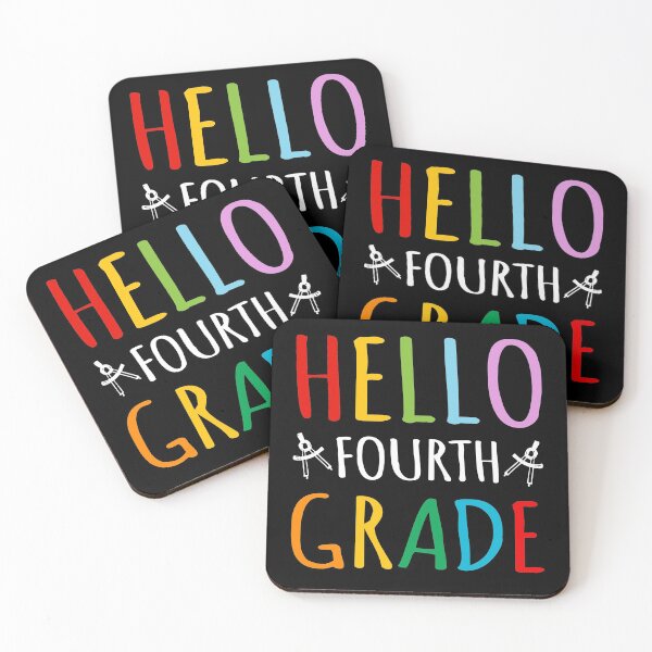 Item preview, Hello Fourth Grade designed and sold by meedTee.