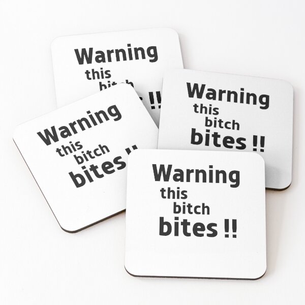 Item preview, Warning this bitch bites designed and sold by ElsieUnderwood.