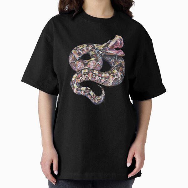 Item preview, Gaboon viper snake design on white designed and sold by Marion Yeo.