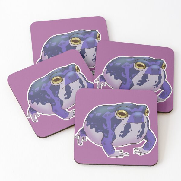 Item preview, Desert Rain Frog - Natural Blue designed and sold by Naomi-PR-Art.