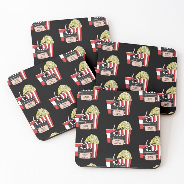 Item preview, Movie night cinema film lover pattern  designed and sold by Thought2reality.