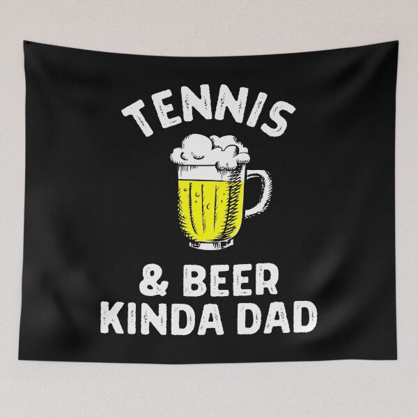 Item preview, Tennis & beer kinda dad designed and sold by TheGreenGoat.