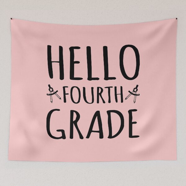 Item preview, Hello Fourth Grade designed and sold by meedTee.