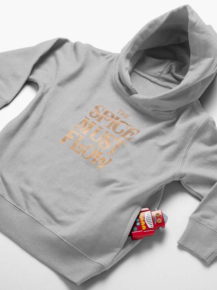 Alternate view of The Spice Must Flow, Dune Toddler Pullover Hoodie