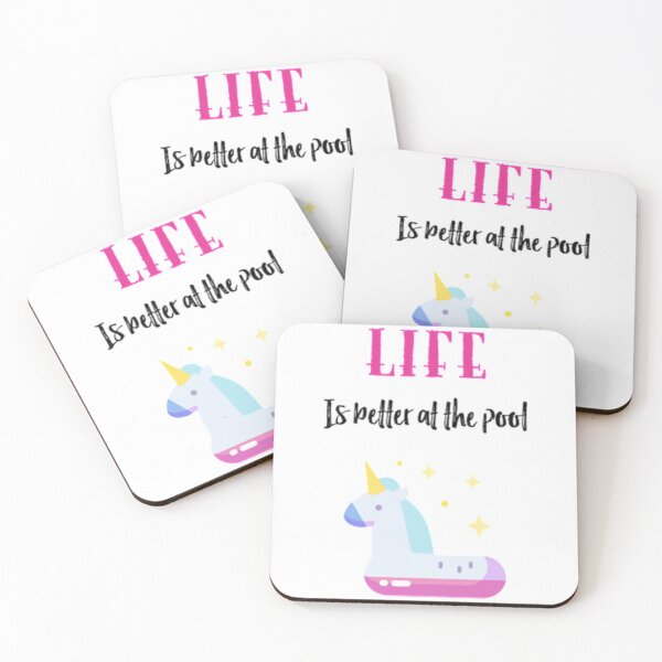 Item preview, Life Is Better At The Pool designed and sold by DesginTrend.