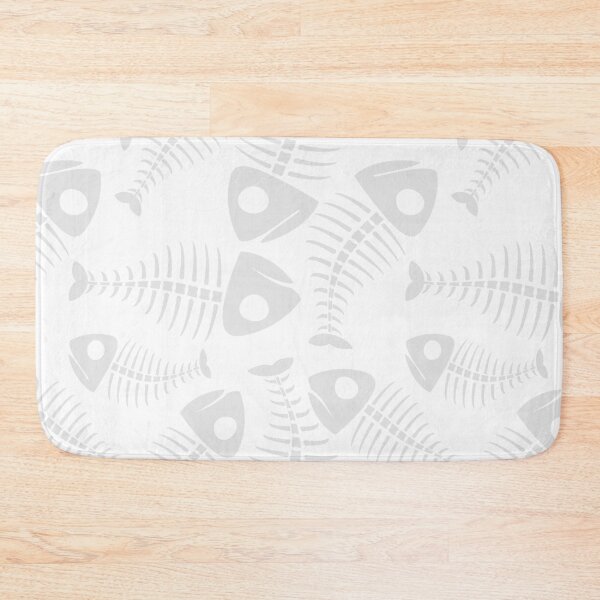 Item preview, Grey Fish Pattern designed and sold by LADYGOODMOOD.