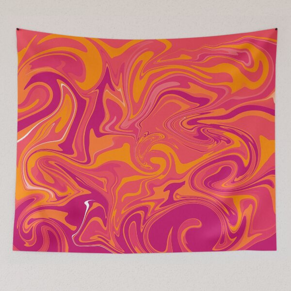 Item preview, Liquid Marble Orange Crush designed and sold by MelonMellow.
