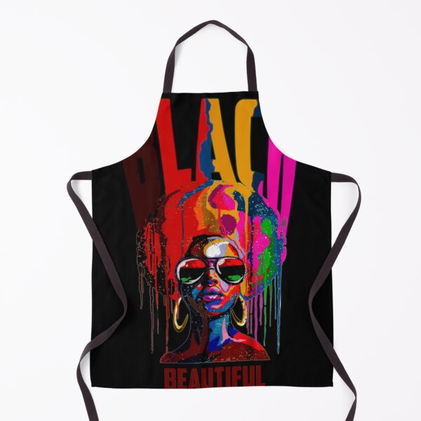Item preview, Black and Beautiful Pop Color Black Pride Juneteenth designed and sold by ChezM1989.