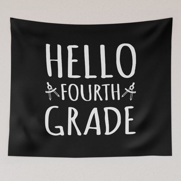 Item preview, Hello Fourth Grade designed and sold by meedTee.