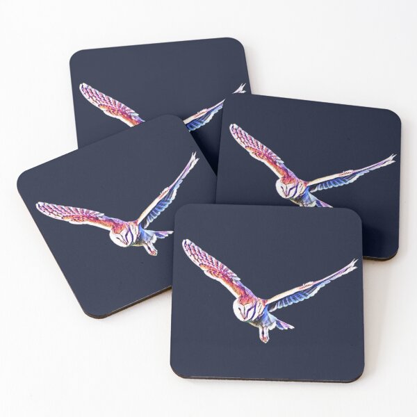 Item preview, Flying Barn Owl designed and sold by cafeteeria.