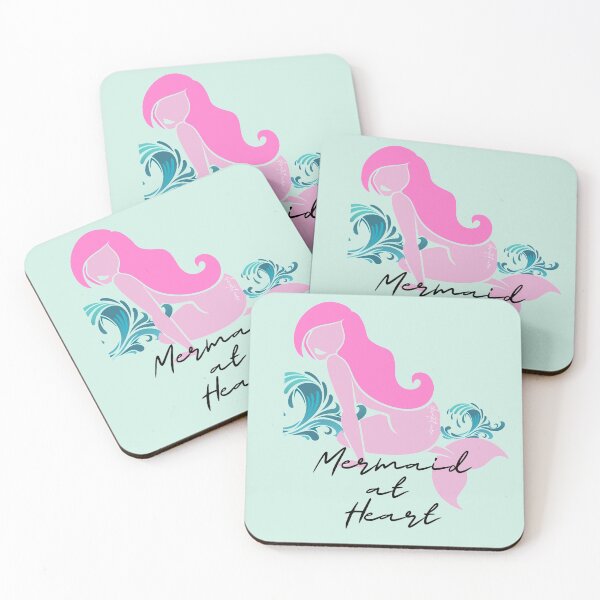 Item preview, Mermaid at Heart Pink designed and sold by elevated-aura.