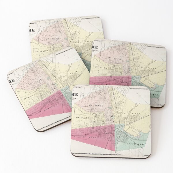 Item preview, Old Rome NY Map (1874) Vintage Copper City New York Atlas designed and sold by BravuraMedia.