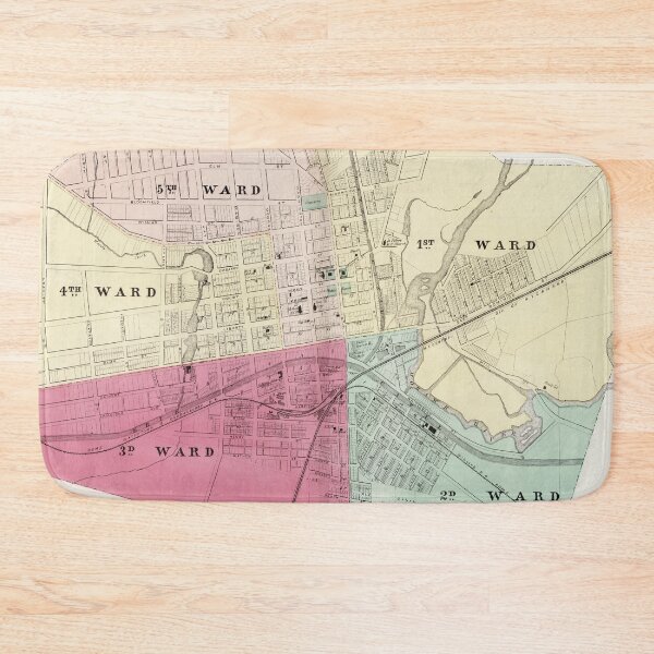 Item preview, Old Rome NY Map (1874) Vintage Copper City New York Atlas designed and sold by BravuraMedia.