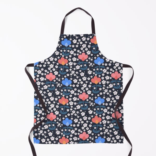 Item preview, Floral Pattern With Colorful Bellflowers designed and sold by Victoria Riabov.