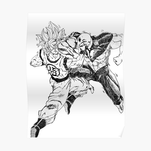 Son Goku Vs Jiren Posters for Sale | Redbubble Son Goku Vs Jiren Posters for Sale | Redbubble