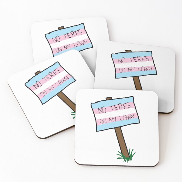 Item preview, TERF-free Lawn Sign designed and sold by masqueblanc.