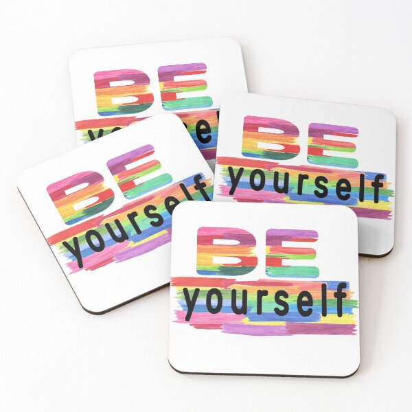 Item preview, Be yourself. Simbol for Lesbian Gay Bisexual and Transgender designed and sold by Marinakutukova.