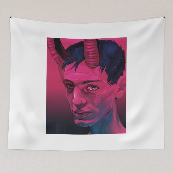 Item preview, Portrait of a Devil Boy designed and sold by QoneDesign.