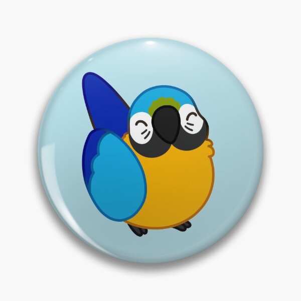 Item preview, Blue & Gold Macaw Borb designed and sold by catyart.