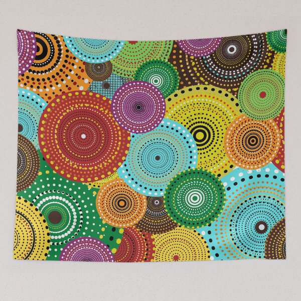 Item preview, Australian Aboriginal Trendy Dot Art Awesome designed and sold by Pearl-Island.