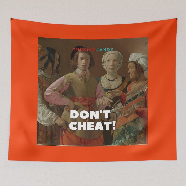 Item preview, thundercandy - "don't cheat!" designed and sold by thundercandy.