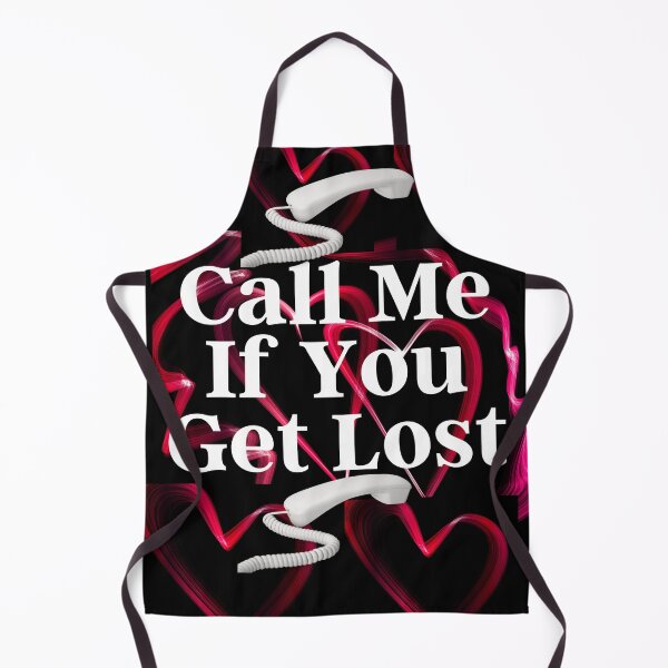 Item preview, Call Me If You Get Lost red hart  designed and sold by U.K. INTERNATIONAL Degain.