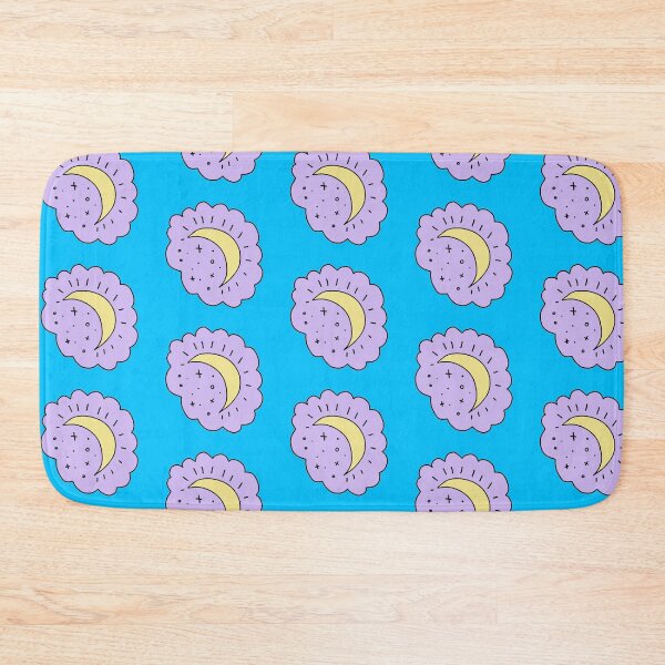Item preview, Moon is my best friend - purple pastel moon cloud aesthetic designed and sold by opalsunsetart.