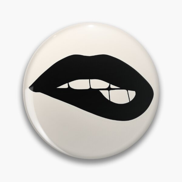 Item preview, SEXY MOUTH BLACK AND WHITE VINTAGE designed and sold by SmartDigitalArt.