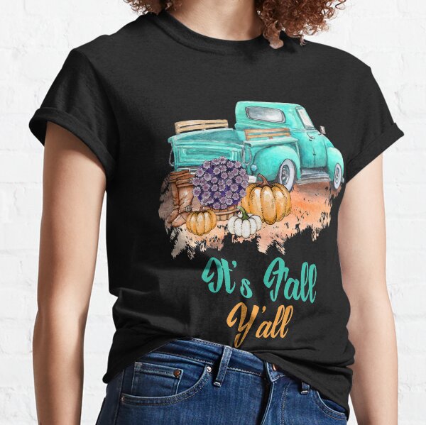 Happy Fall Y'all T-Shirt Small