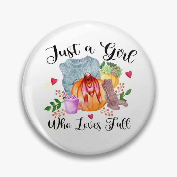 Item preview, Just a Girl Who Loves Fall- Autumn Season Gifts designed and sold by younghopes.