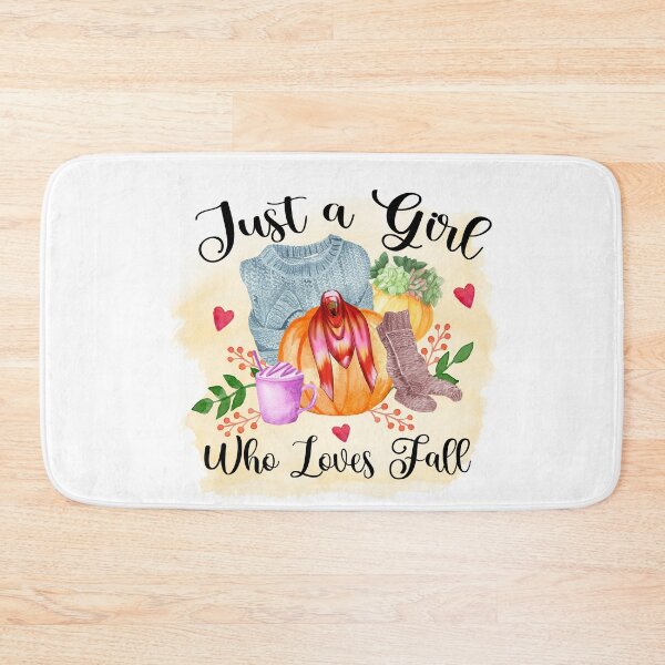 Item preview, Just a Girl Who Loves Fall- Autumn Season Gifts designed and sold by younghopes.
