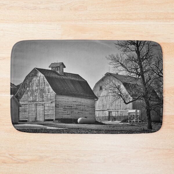 Item preview, Twin Barns In Black And White designed and sold by KirtTisdale.