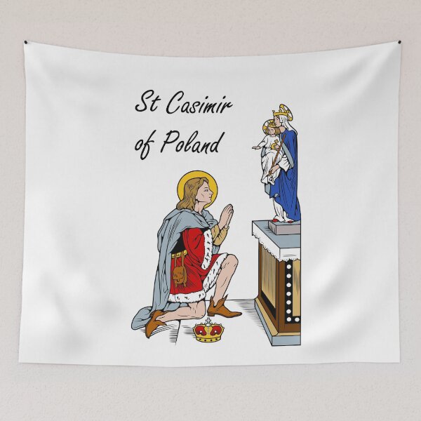 Item preview, ST CASIMIR, KING designed and sold by CatholicSaints.