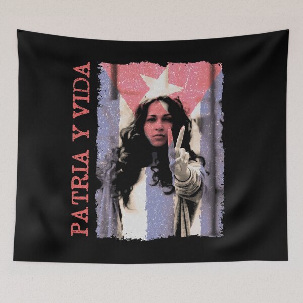 Item preview, Patria Y Vida, Cuba Libre, Cuban Flag, Freedom Protest design, designed and sold by Proverbial Wisdom Design.