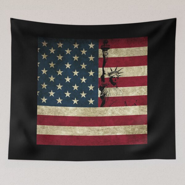 Item preview, In God We Trust Liberty Flag designed and sold by leea1l.