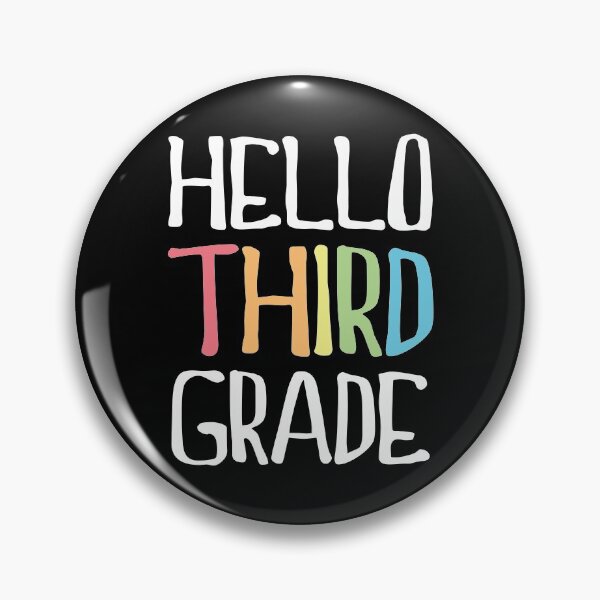 Item preview, Hello Third Grade designed and sold by SweetLog.