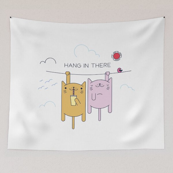 Item preview, Hang in there kitty  designed and sold by ayasArt21.