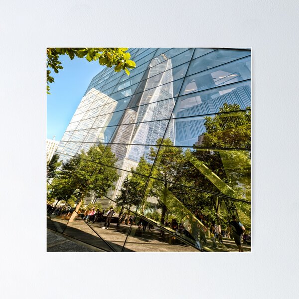 Item preview, Reflections of the World Trade Centre in New York City designed and sold by Neilchurcherart.