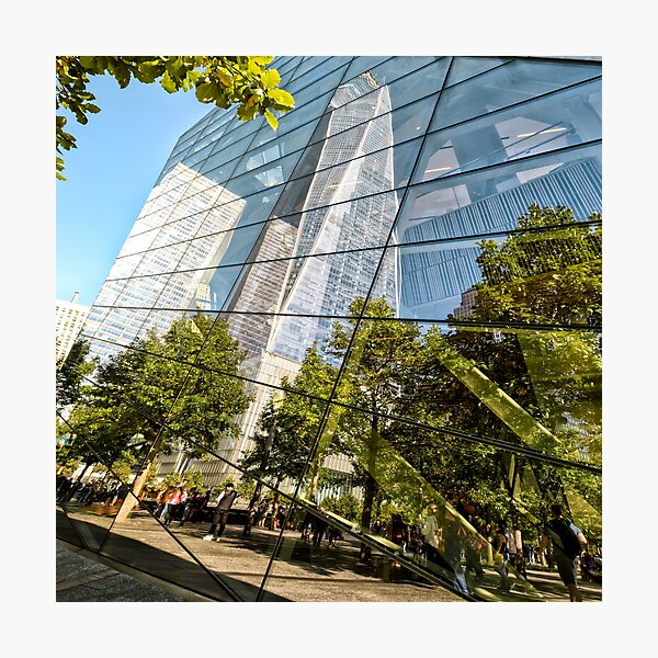 Item preview, Reflections of the World Trade Centre in New York City designed and sold by Neilchurcherart.