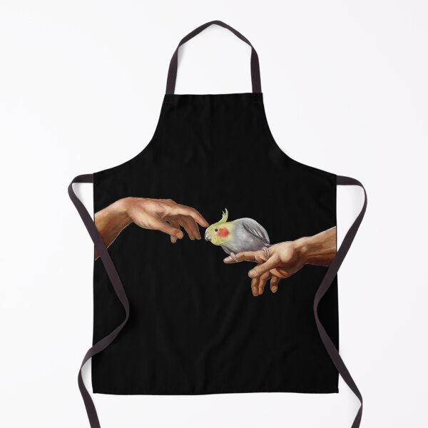 Item preview, Cockatiel Touch Michelangelo Birb T-shirt Parrot Hand Scritch  designed and sold by Birb-Merch.