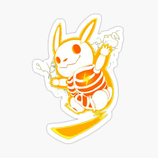Skeleton dance glow in the dark Sticker